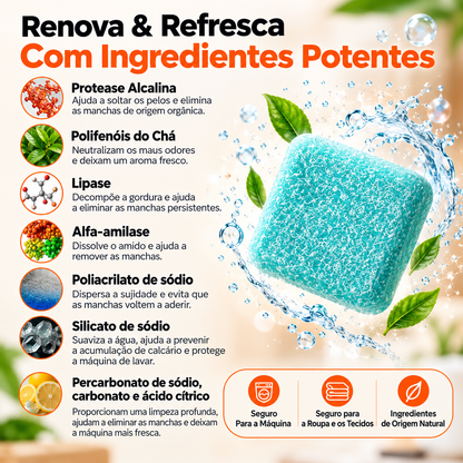 LavaRenueva™ | Cuidado Profundo da Máquina de Lavar