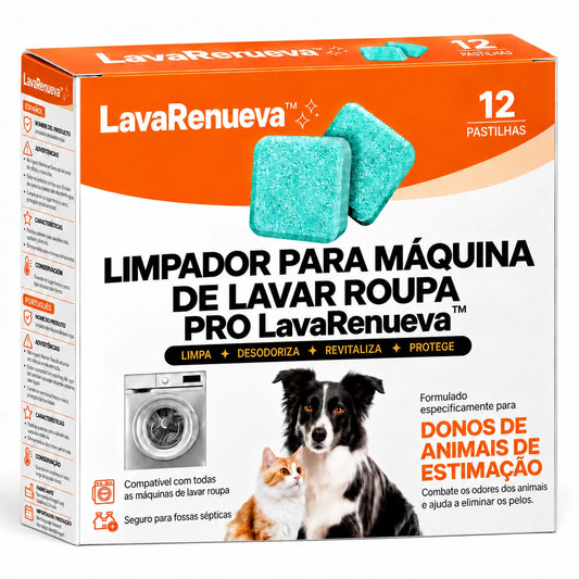 LavaRenueva™ | Cuidado Profundo da Máquina de Lavar