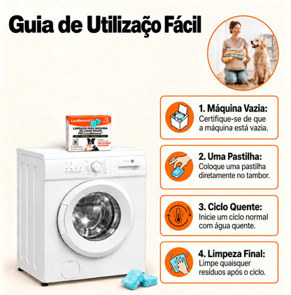 LavaRenueva™ | Cuidado Profundo da Máquina de Lavar